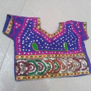 Beautiful Multicolored Kid Lehnga Choli