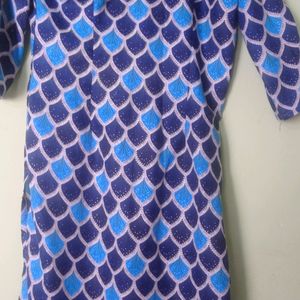 Straight Kurta with round neck