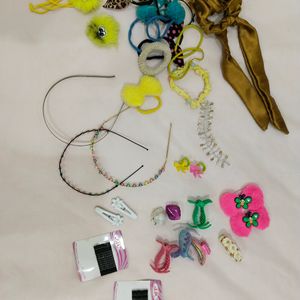 Combo Of Various Hair Accessories