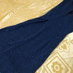 Dark Blue Party Wear Gown