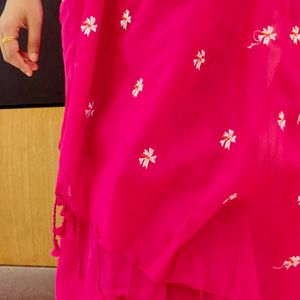 One Day Rs 500 Offer, Brand New Emb Handloom Saree