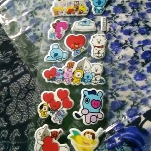 Cute BTS Bt21 13 Sticker 🥰 🥰