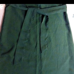 Dark Green Dress