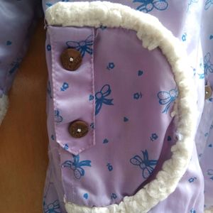 Lavender Kids Pullover/Jacket for Girls (6 to 7 ye