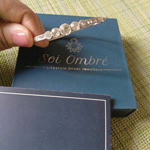 Elegant Nd Authentic Pure Silver Bracelet