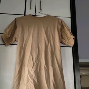 Zara Oversized Brown Tshirt