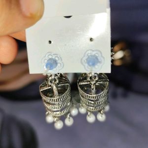 Oxidized Earrings