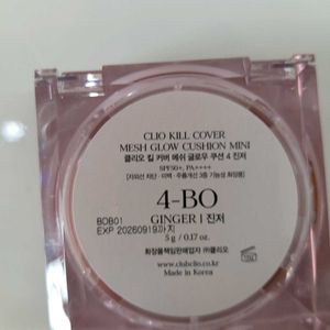 Clio Cover Mesh Glow Cushion Ginger