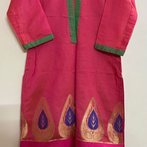 V-Neck Kurta