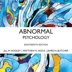 Abnormal Psychology Book PDF