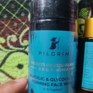Combo Pilgrim Salicylic Face Wash+Peeling Solution