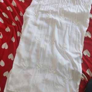 White Chickenkarti Kurti