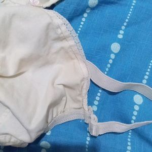 Slightly Stain, Unused Old 36 Written Bra