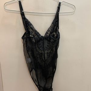 Bodysuit Black Net