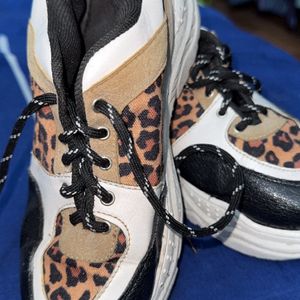 Cheetah Print Trendy Shoes