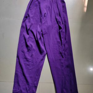 Purple Trouser