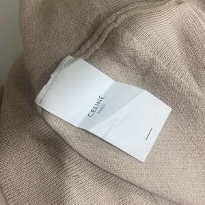 Celine Beige Knit Cardigan