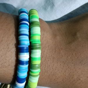 Handmade Fimo Beaded Bracelet