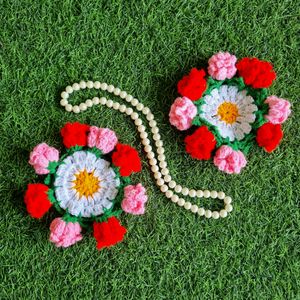 Handmade Crochet showpiece/Coasters🌺