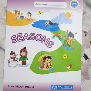 Seasons Book For Preschool