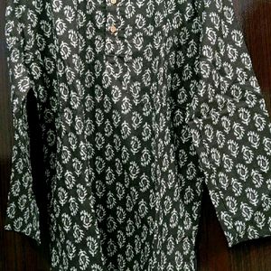 Block Print Short Cotton Kurta 🔥🔥🔥