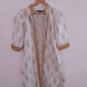 Printed Kurta & Shrug