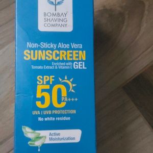 Bombay Shaving Co Non Sticky Aloe Vera Sunscreen