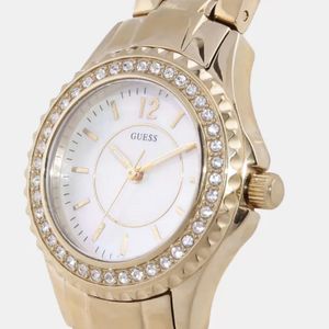 GUESS Women Gold  Analogue Watch