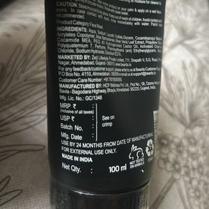 Beardo Activated Charcoal Facewash- 100 ml