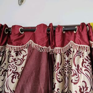 Window Curtains - 2 Nos