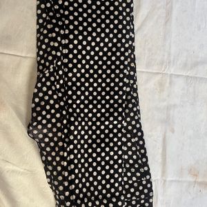 Skinny Fit Polka Dot Jeans