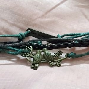 Combo of Four Bracelets With One Anklet