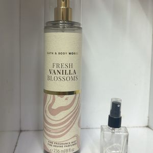 Bbw Fresh vanilla 10 ml sample