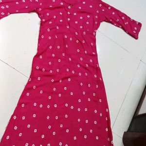 Bandhani Print Kurti