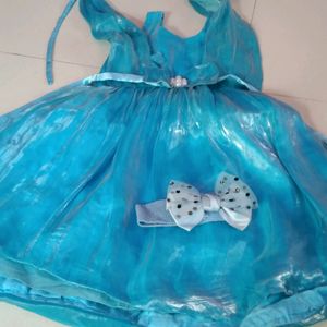 Cute Barbie Frock💙