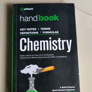 Arihant Chemistry Handbook For 11th, 12th And JEE