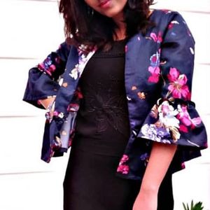 Beautiful Floral Printed Jacket