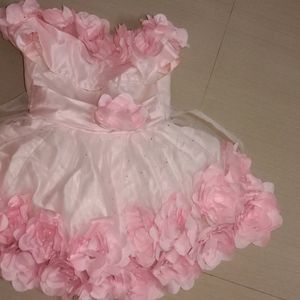 Grand Birthday Dress For One Year Baby Girl