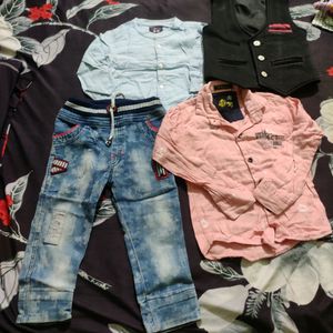 Combo Of  1-2 Years Old Child Dress