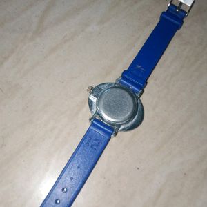 Blue Color Watch + Free Gift