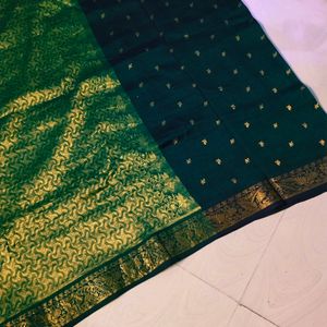 Cotton Silk Pure Gadwal Saree