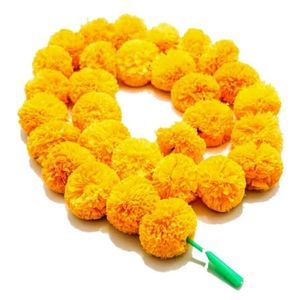 💕🎇🎉🎆💞Diwali 🎇 Offer 🎉 SALE SALE SALE🎆💞⭕Artificial Genda Mala. Pack Of 5 Ladi