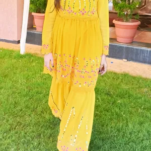 New Yellow Sharara