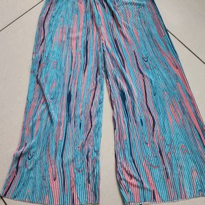 Pleated Beautiful Tye Dye Plazzo Pants