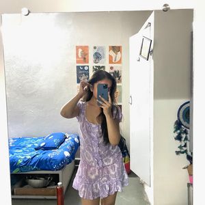 Lavender Dress For Summer