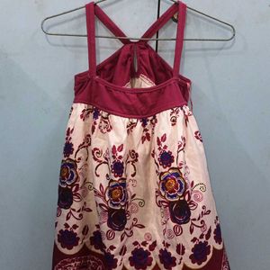 Halter Neck Top Pink