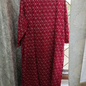 Be Indi Red Kurta