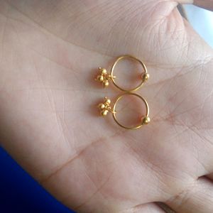 Real Gold Earing Small Size