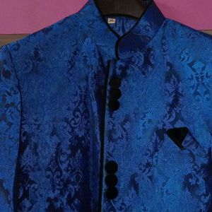 ROYAL BLUE SHERWANI