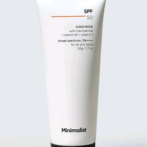 Minimalist With Niacinamide Sunscreen